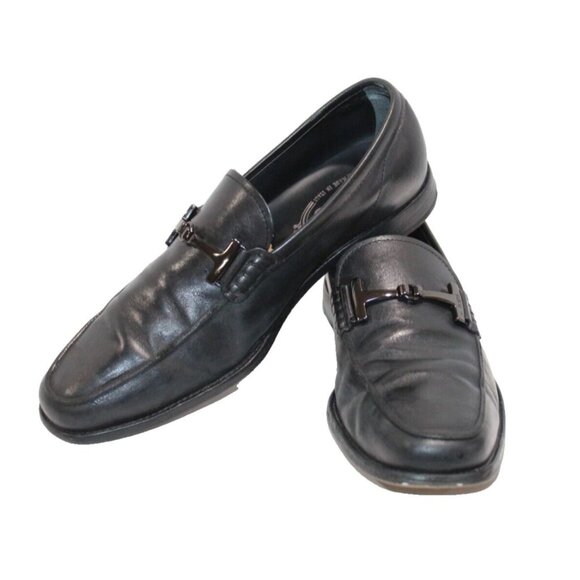 Men\'s TODS Signature Horse Bit Loafers 5.5 US 6.5 Black Leather Slip On Shoes main image 7
